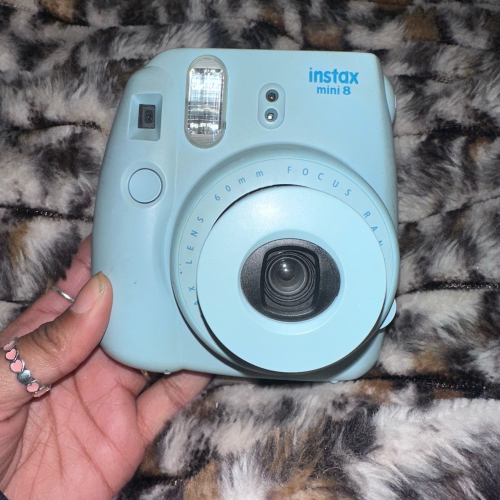 Instax Mini 8 Light Blue Instant Camera